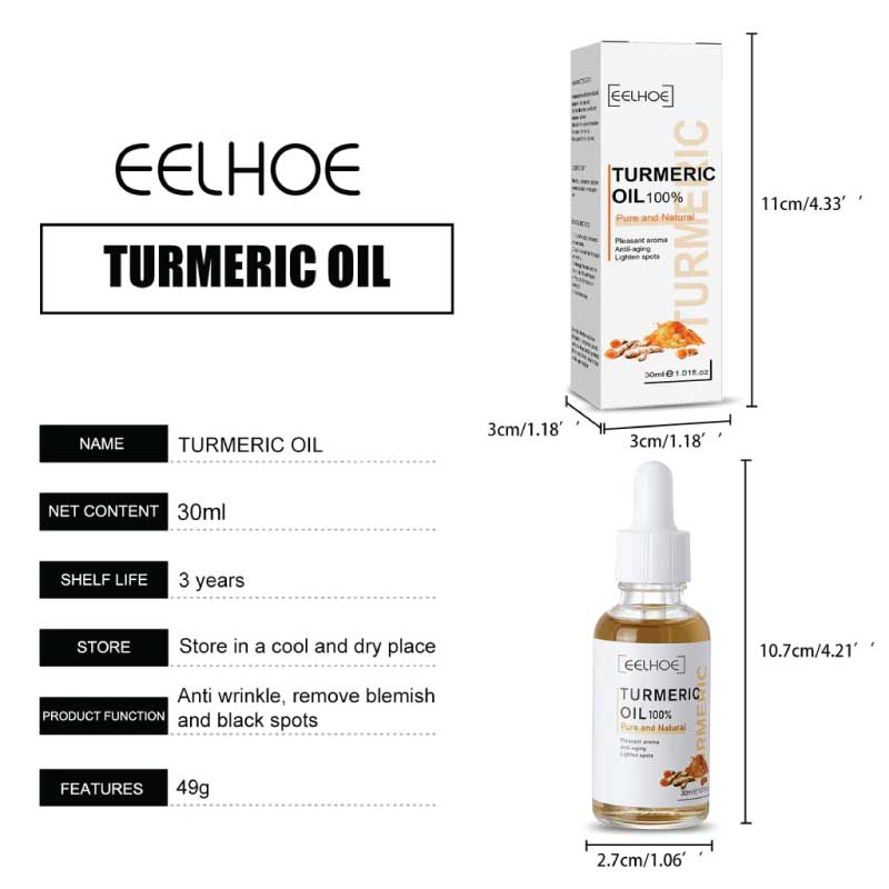 TURMERIC OIL EELHOE - Aceite Esencial de Cúrcuma